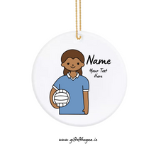 Load image into Gallery viewer, Ladies Footballer Decoration / Plain Jersey