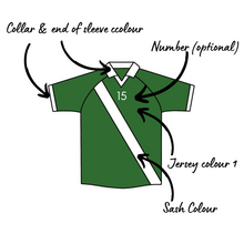 Load image into Gallery viewer, Footballer Decoration with Santa Hat / Sash Jersey