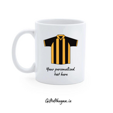 Load image into Gallery viewer, Mug with Vertical Stripe GAA Jersey
