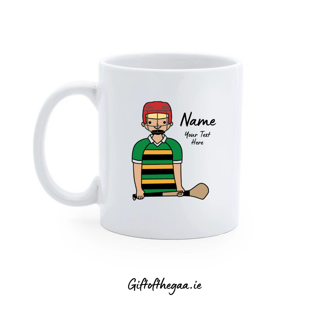 Hurler Mug / Horizontal Stripe Jersey