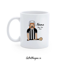 Load image into Gallery viewer, Camogie Player Mug / Vertical Stripe Jersey
