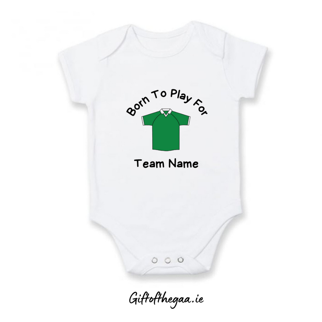 NEW! Personalised GAA Baby Vest / Plain Jersey