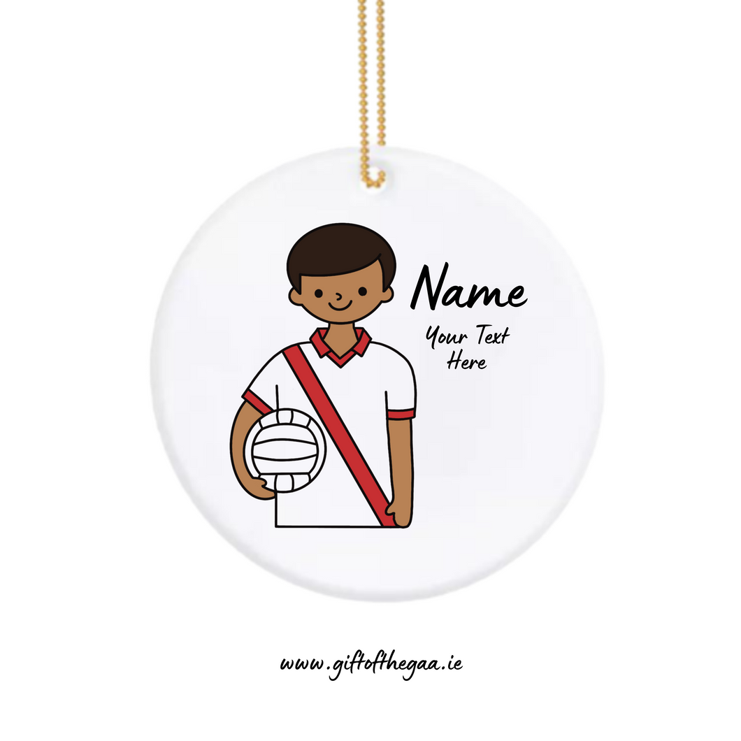 Footballer Decoration / Sash Jersey