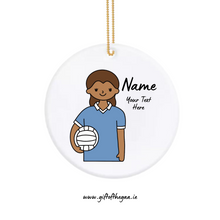 Load image into Gallery viewer, Ladies Footballer Decoration / Plain Jersey
