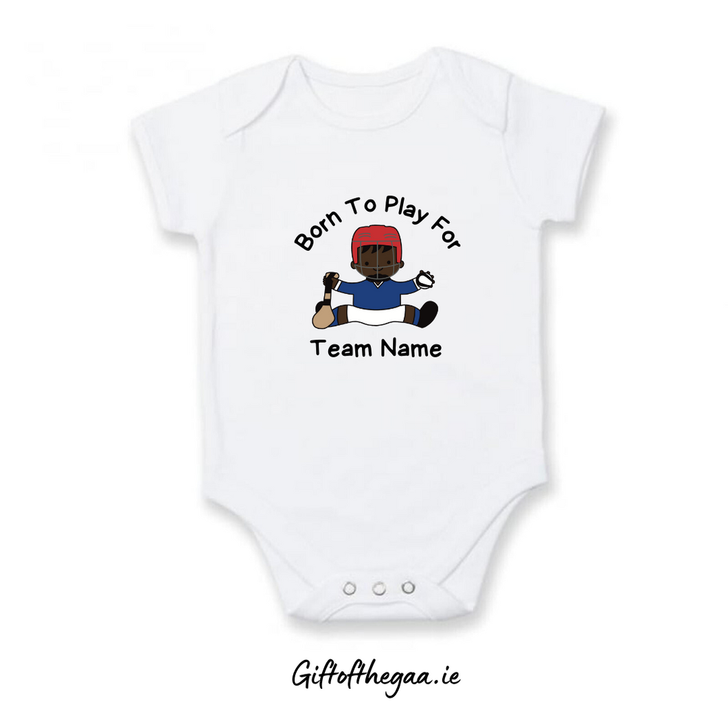 Personalised GAA Baby Vest / Baby Hurler Plain Jersey