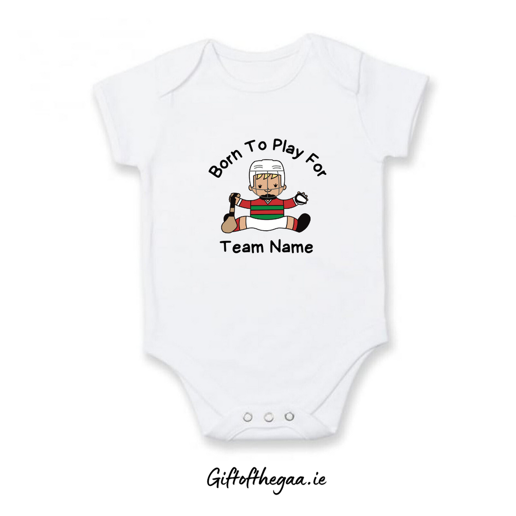 GAA Baby Vest / Baby Hurler Horizontal Stripe Jersey