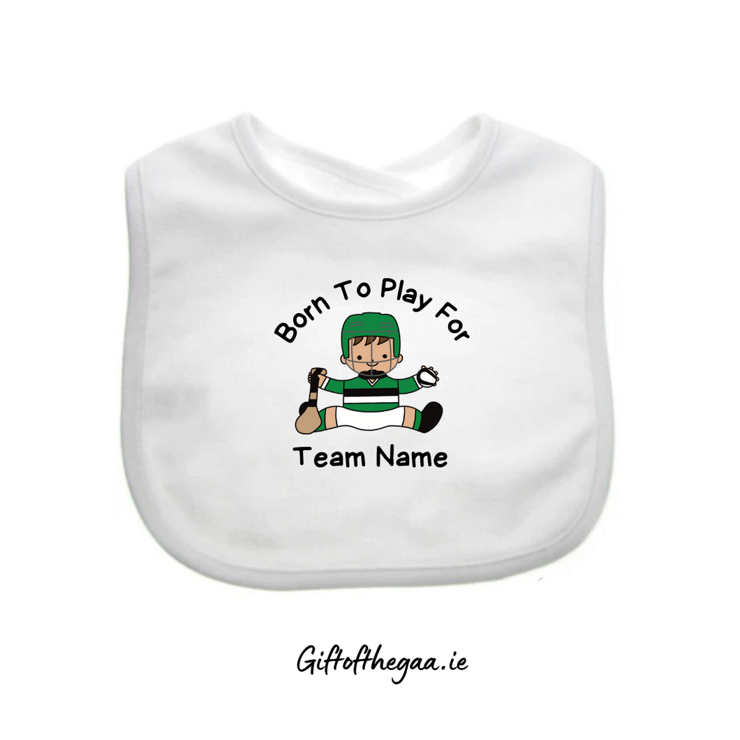 GAA Baby Bib / Horizontal Stripe Jersey