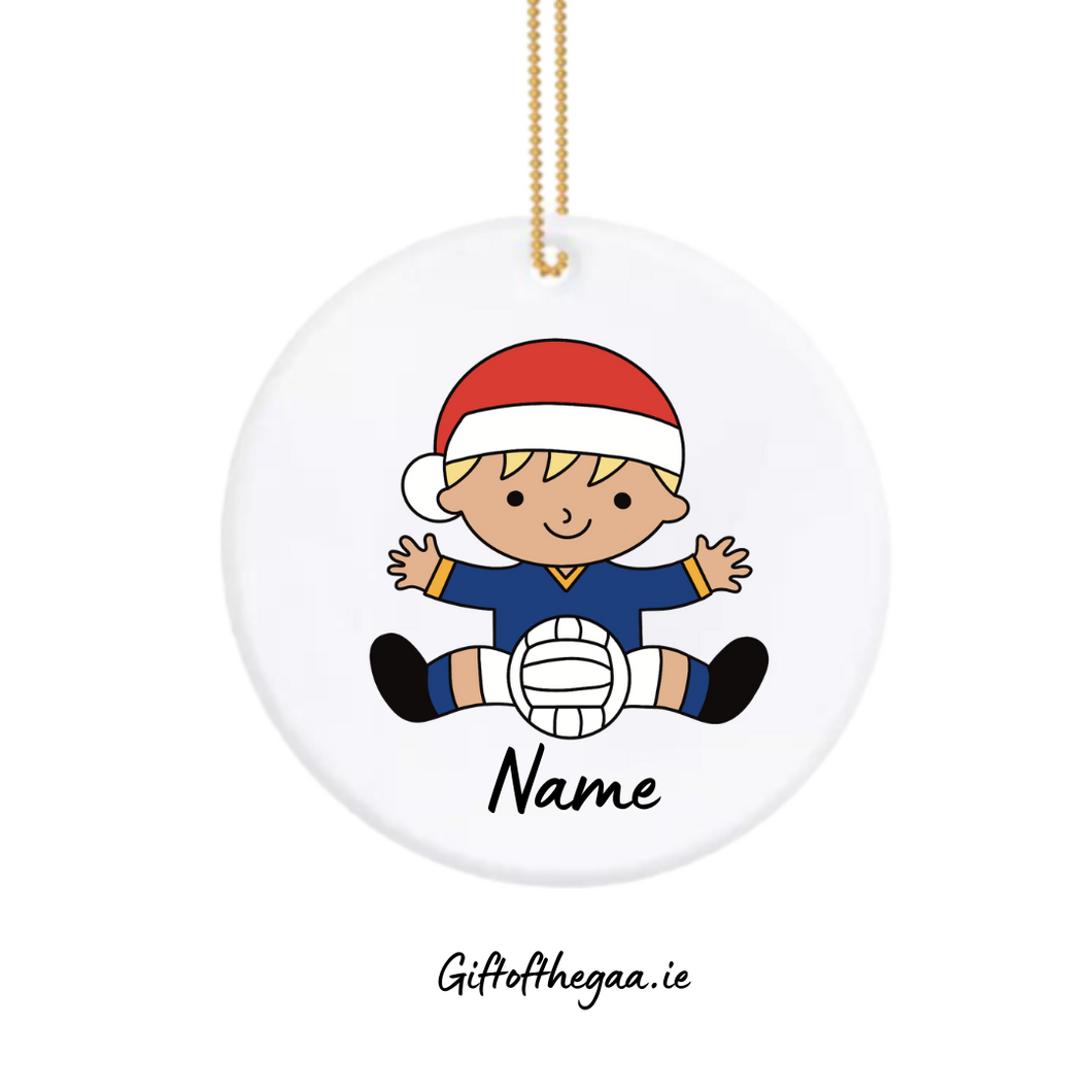 Baby Footballer Decoration / Plain Jersey