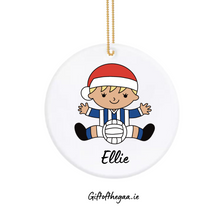 Load image into Gallery viewer, Baby Footballer Decoration / Vertical Stripe
