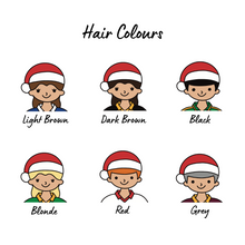 Load image into Gallery viewer, Camogie Player Decoration with Santa Hat / Plain Jersey
