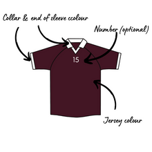 Load image into Gallery viewer, Half &amp; Half Baby Hurler / Plain Jersey
