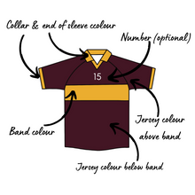 Load image into Gallery viewer, Ladies Footballer Decoration / Band Jersey

